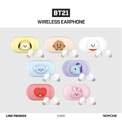Qoo10] BT21 [BT21本物]BT21ベビーワイヤレス : イヤホン・ヘッドホン