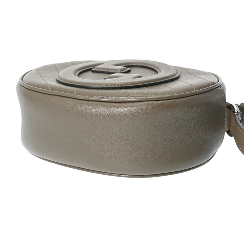 グッチ ブロンディ ミニショルダー グレーブラウン系 ユニセックス