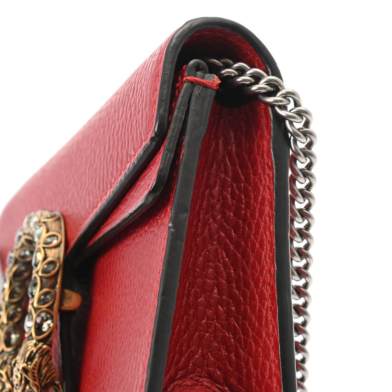 グッチディオニュソス スーパーミニバッグ レッド レディース