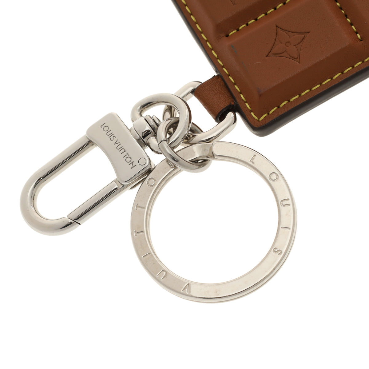 LOUIS VUITTON チェック柄キーホルダー 実用性バツグン☆】ルイ