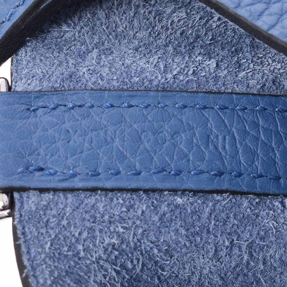 エルメスピコタンロック PM ブルーアガット シルバー金具 X刻印(2016