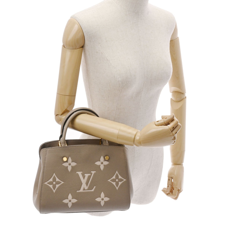 ルイヴィトンモンテーニュBB バイカラー 43006 トゥルトレール