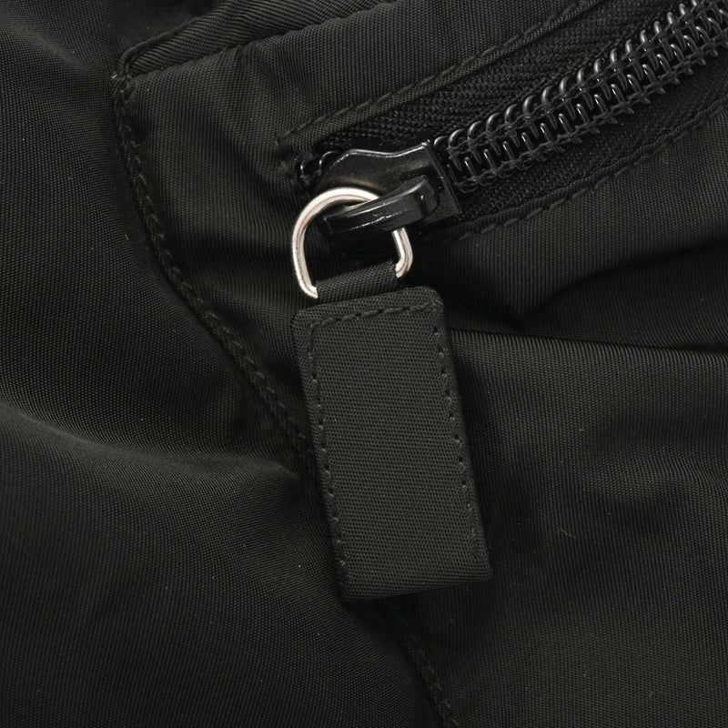 プラダバックパック ブラック シルバー金具 メンズ ナイロン リュック