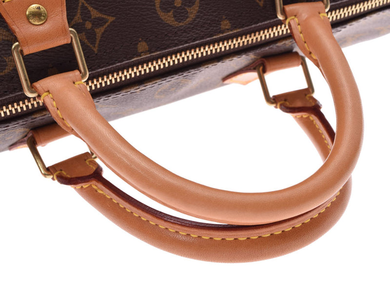 ルイヴィトン モノグラム スピーディ30 ブラウン M41526 USA製