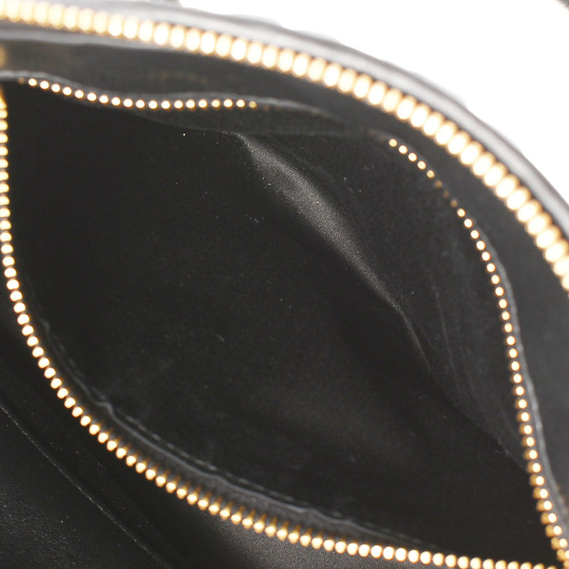 ミュウミュウマテラッセ 2WAY アウトレット 黒 ゴールド金具