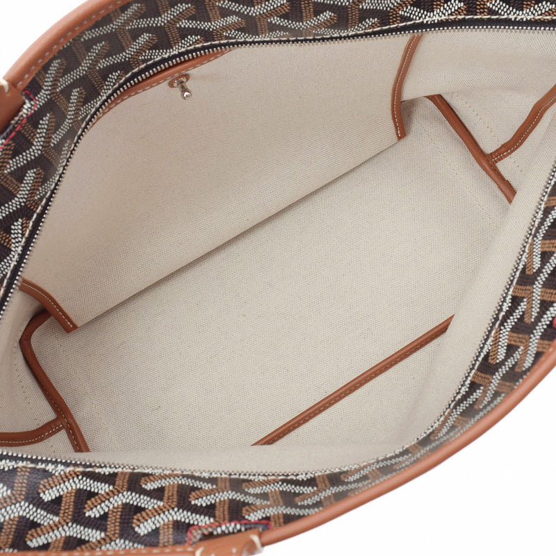 ゴヤールアルトワ PM 黒/茶 ユニセックス トートバッグ GOYARD 中古