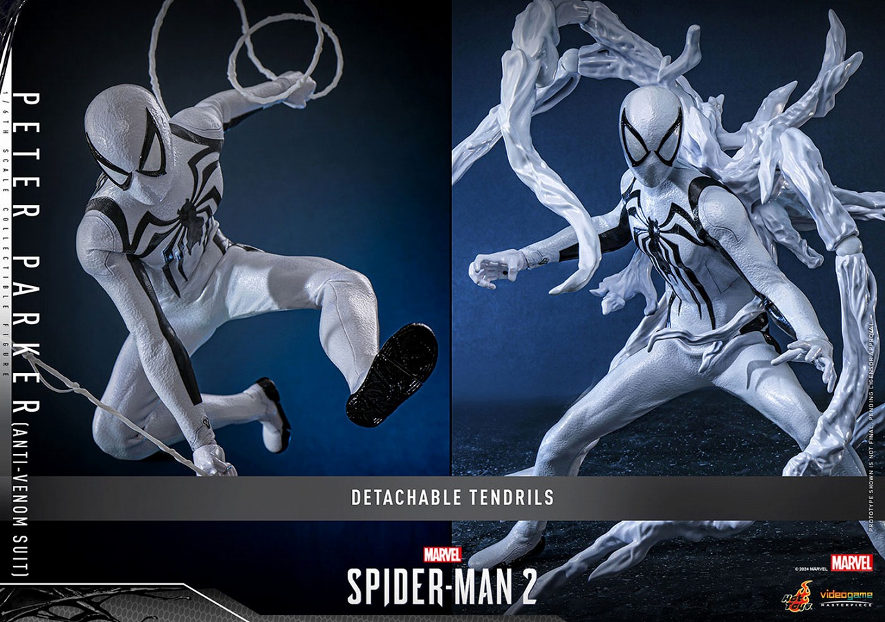 ホットトイズ新作！ゲーム版アンチヴェノム・スーツ スパイダーマンが