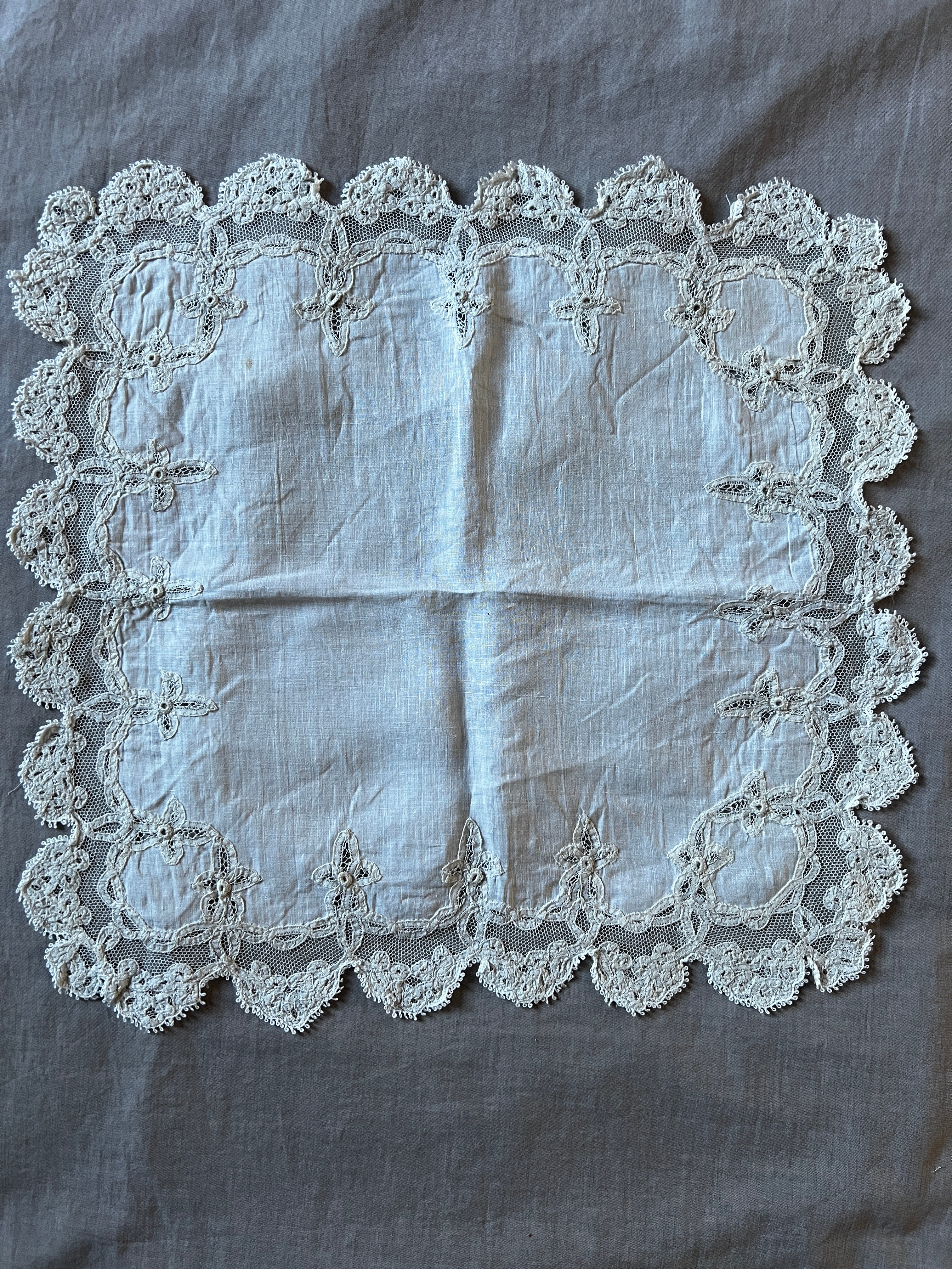 ハンカチ(レース) – France Antique 銀色アンティーク