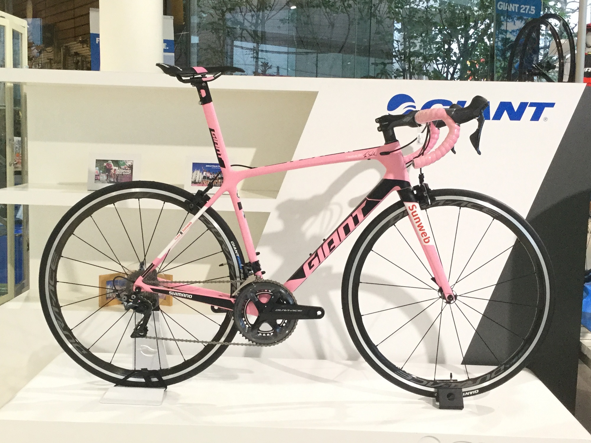 限定20台】ジロ・デ・イタリア優勝記念モデル展示中です