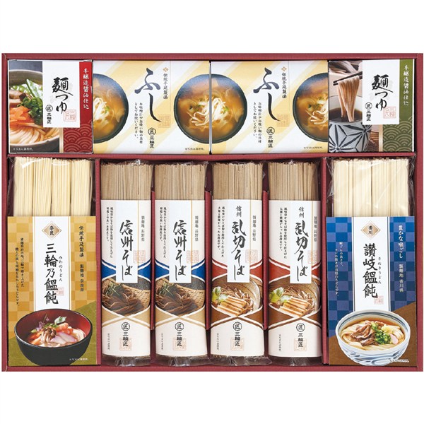 三輪匠＞麺のつどいバラエティセット[yd70] - SEIYUドットコム ギフト館