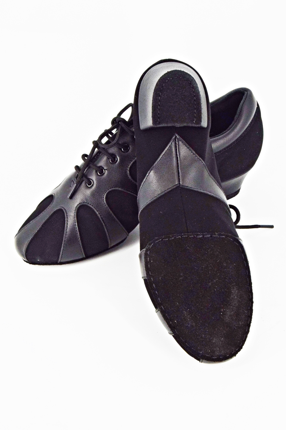 4cmヒール】ティーチングシューズ IS400 ブラック 社交ダンス ダンス