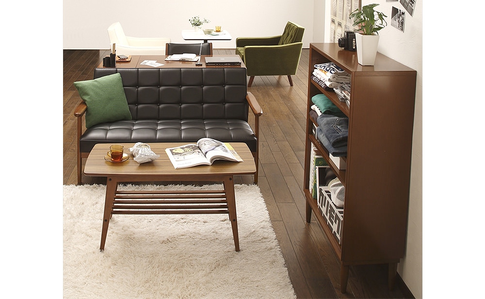 カリモク60 正規品 ブックシェルフ ウォールナット カリモク60