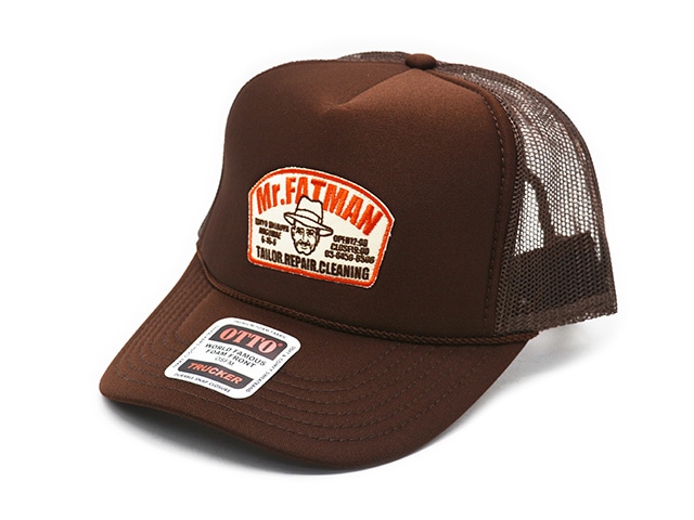 全5色【Mr.FATMAN/ミスターファットマン】2025SS「Wappen Mesh Cap