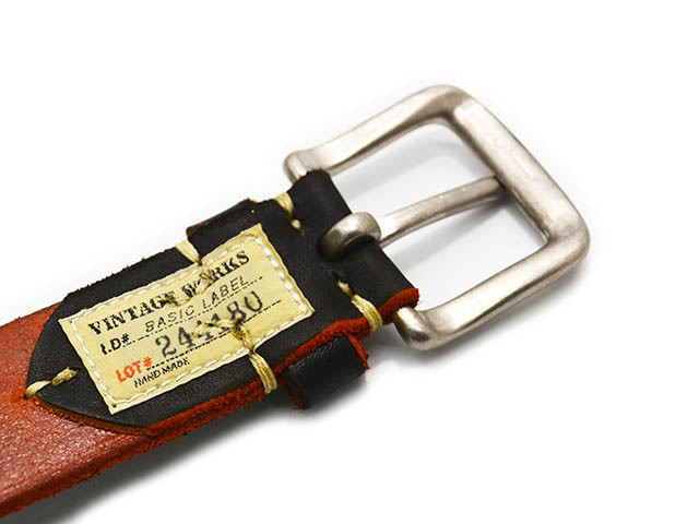 Vintage Works/ヴィンテージワークス】「Teacore Benz Belt”5736”/茶芯