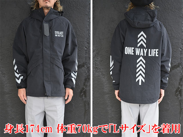 全2色【EVILACT/イーブルアクト】2024AW「Level.5 Jacket/レベル5