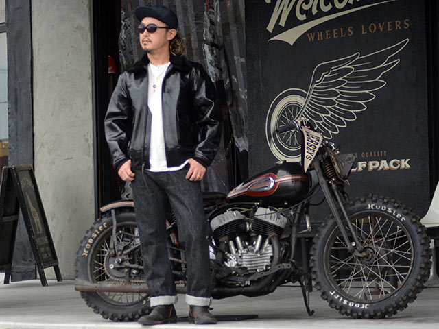 BUZZ RICKSON'S/バズリクソンズ】「Type BLACK AN-J-3A HORSEHIDE