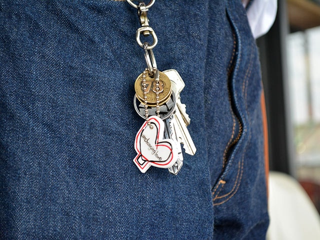 UNCHANGING LOVE/アンチェンジングラブ】2022SS「Wind Up Key Holder