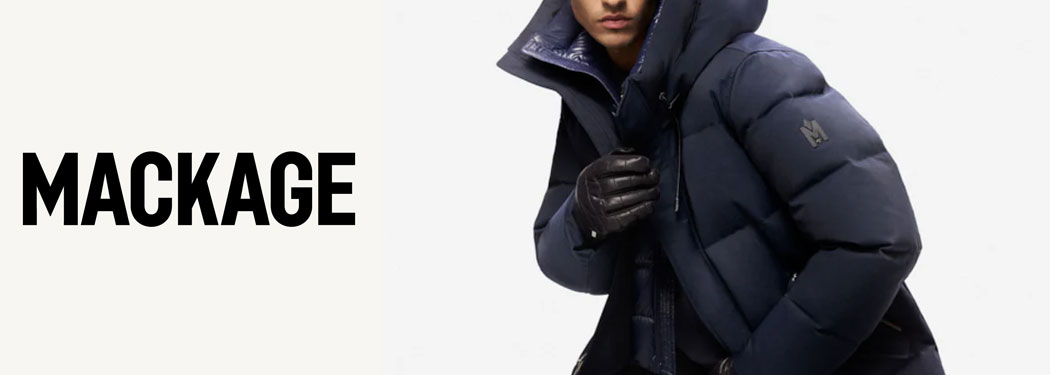 MACKAGE【マッカージュ】ダウンモッズパーカー MORITZ-X BLACK