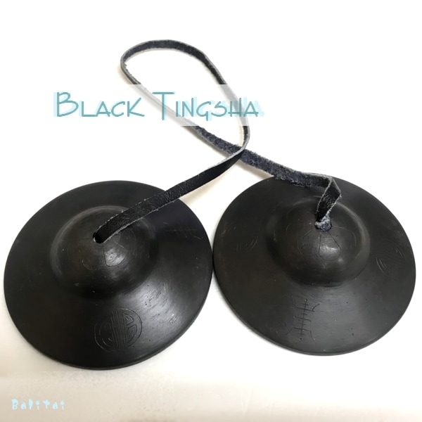 ブラックティンシャ／直径9cm【セブンメタル】【サンタ・ラトナ