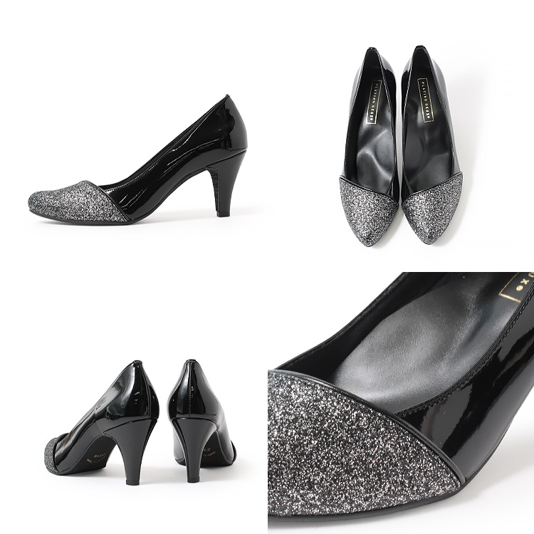 パンプス ヒール7cm 日本製 ハイヒール 2026新作 アーモンドトゥ