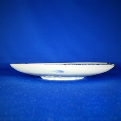 初期伊万里 七寸皿 染付 山水図 四方襷 木目文 | すべての商品