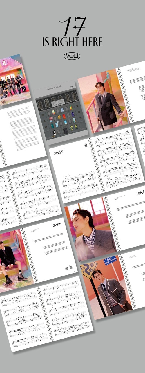 韓国楽譜集 THE PIANO SCORE : SEVENTEEN (セブンティーン) '17 IS