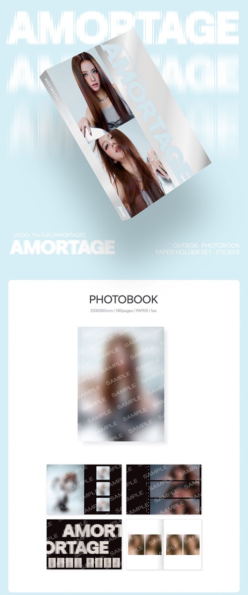韓国スター写真集 BLACKPINKのジス The Edit [AMORTAGE] PHOTOBOOK