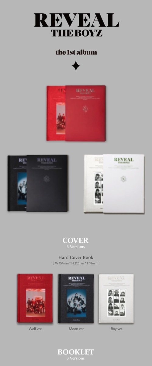 韓国音楽 THE BOYZ (ザ・ボーイズ) - 1集 「REVEAL」 (ランダム発送