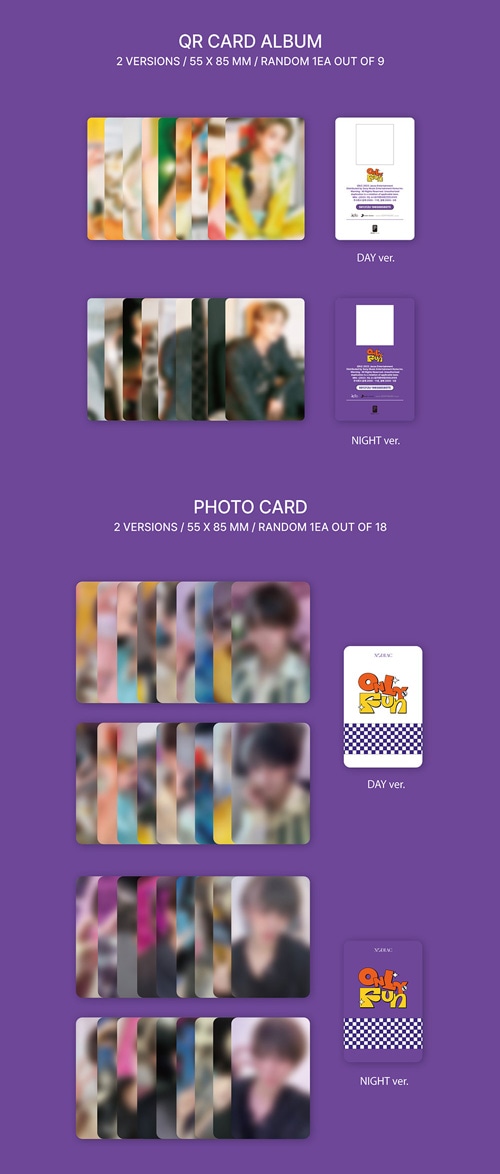 韓国音楽 XODIAC (ソディエック) - ONLY FUN [Poca Album] (バージョン