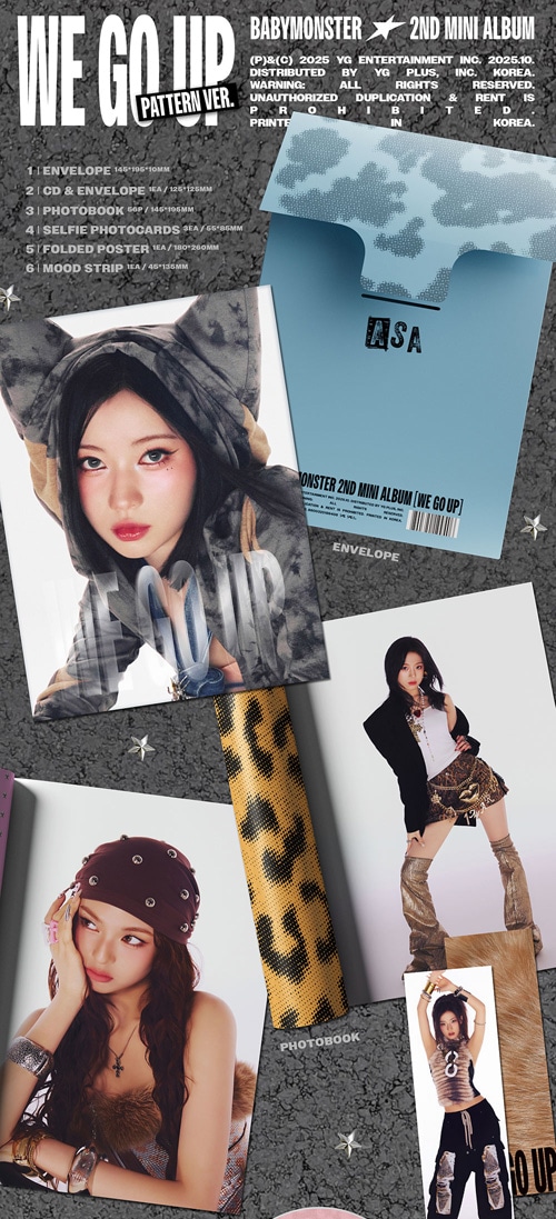 韓国音楽 BABYMONSTER (ベイビーモンスター) - 2nd ミニアルバム 「WE