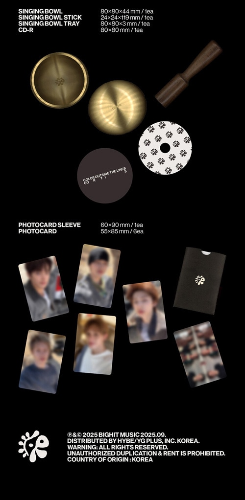 韓国音楽 CORTIS (コルティス) - 1st EP 「COLOR OUTSIDE THE LINES