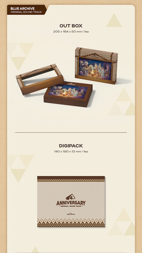 初回限定ポスター] 韓国音楽 ブルーアーカイブ -Blue Archive- 4周年