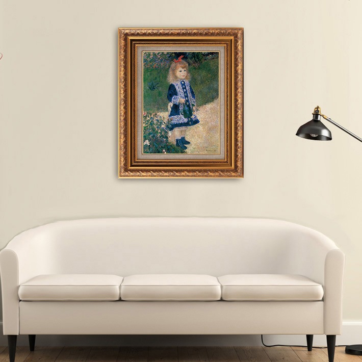 じょうろを持つ少女 【10号】 ピエール＝オーギュスト・ルノワール