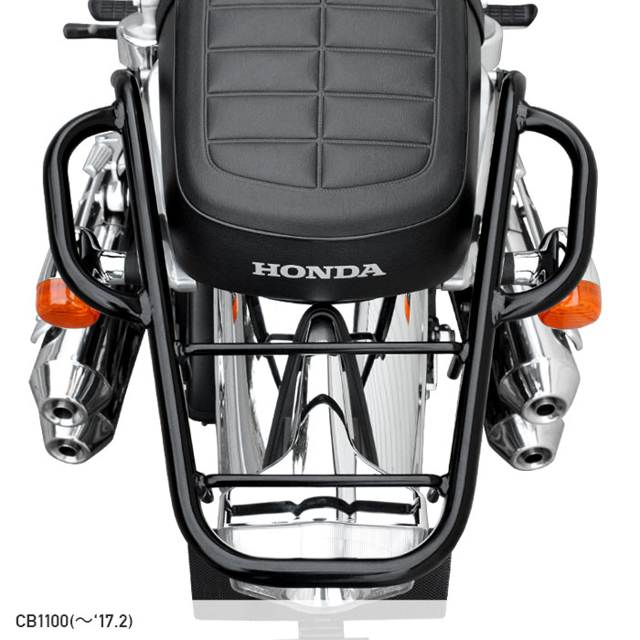 CB1100/EX タンデムグリップ付きリアキャリア(ブラック