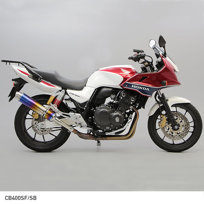 CB400SF/SB('14.3～) タンデムグリップ付きリアキャリア(ブラック