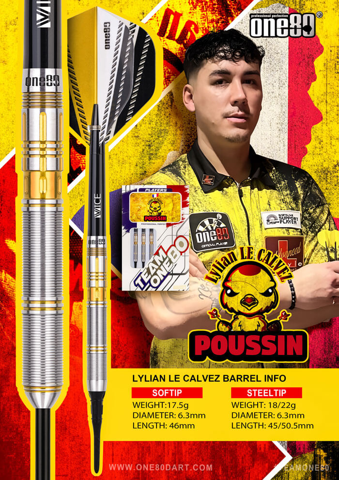 ONE80 Lylian Le Calvez 2BA17.5g リリアン・ル・カルヴェス選手