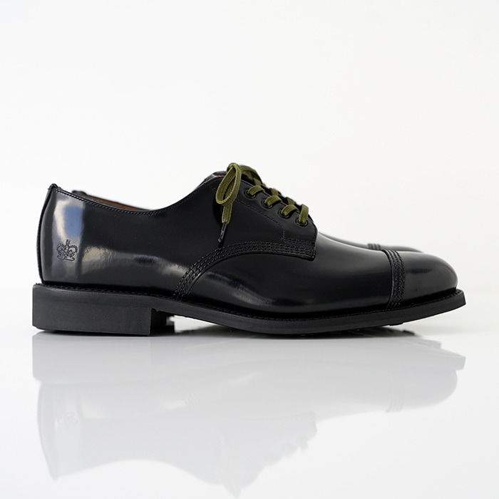 Sanders サンダース Military Derby Shoe Black 1128B ミリタリー
