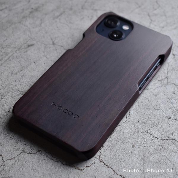 生産終了】【ネット限定】【13】【Hacoa】「Wooden case for iPhone13