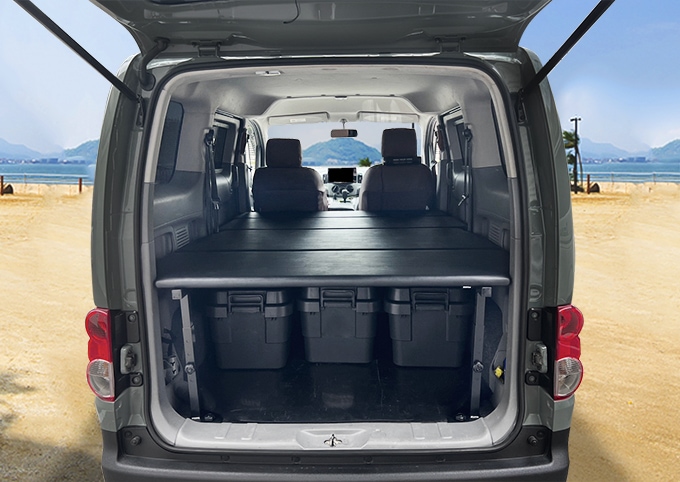 NV200 バネットワゴン ベッドキット プレミアムGX-2R 16X-2R 4分割