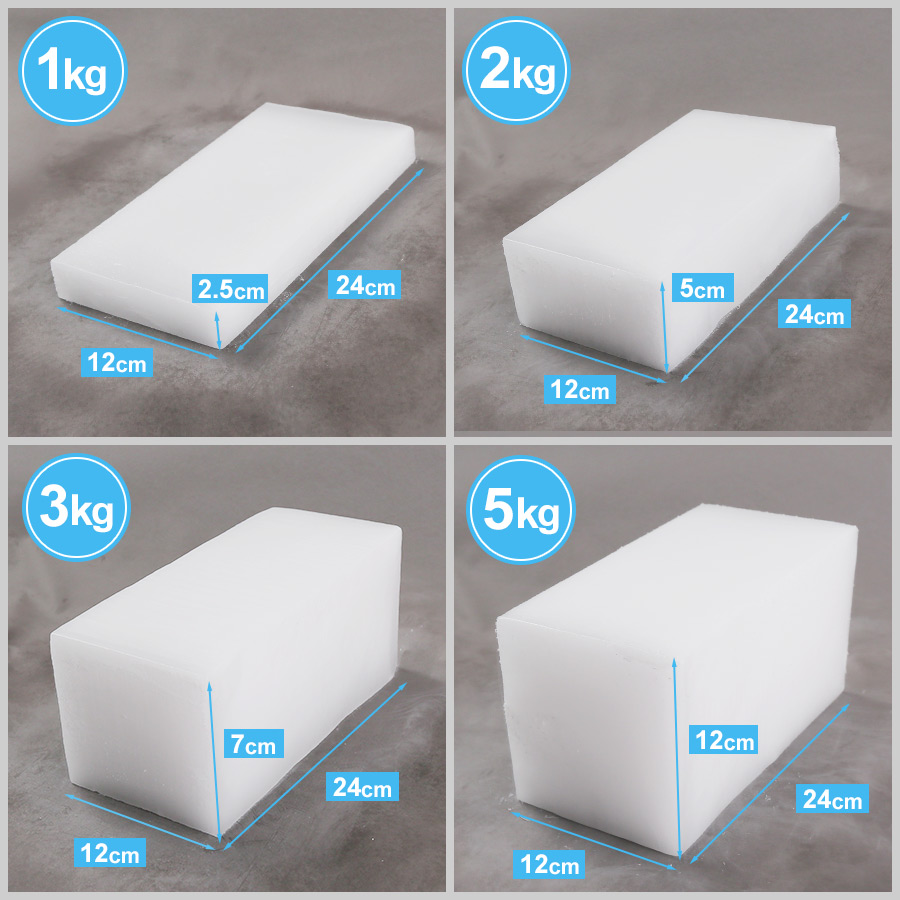 ドライアイスセット 3kg アウトドア食品保冷 約6時間 【送料無料