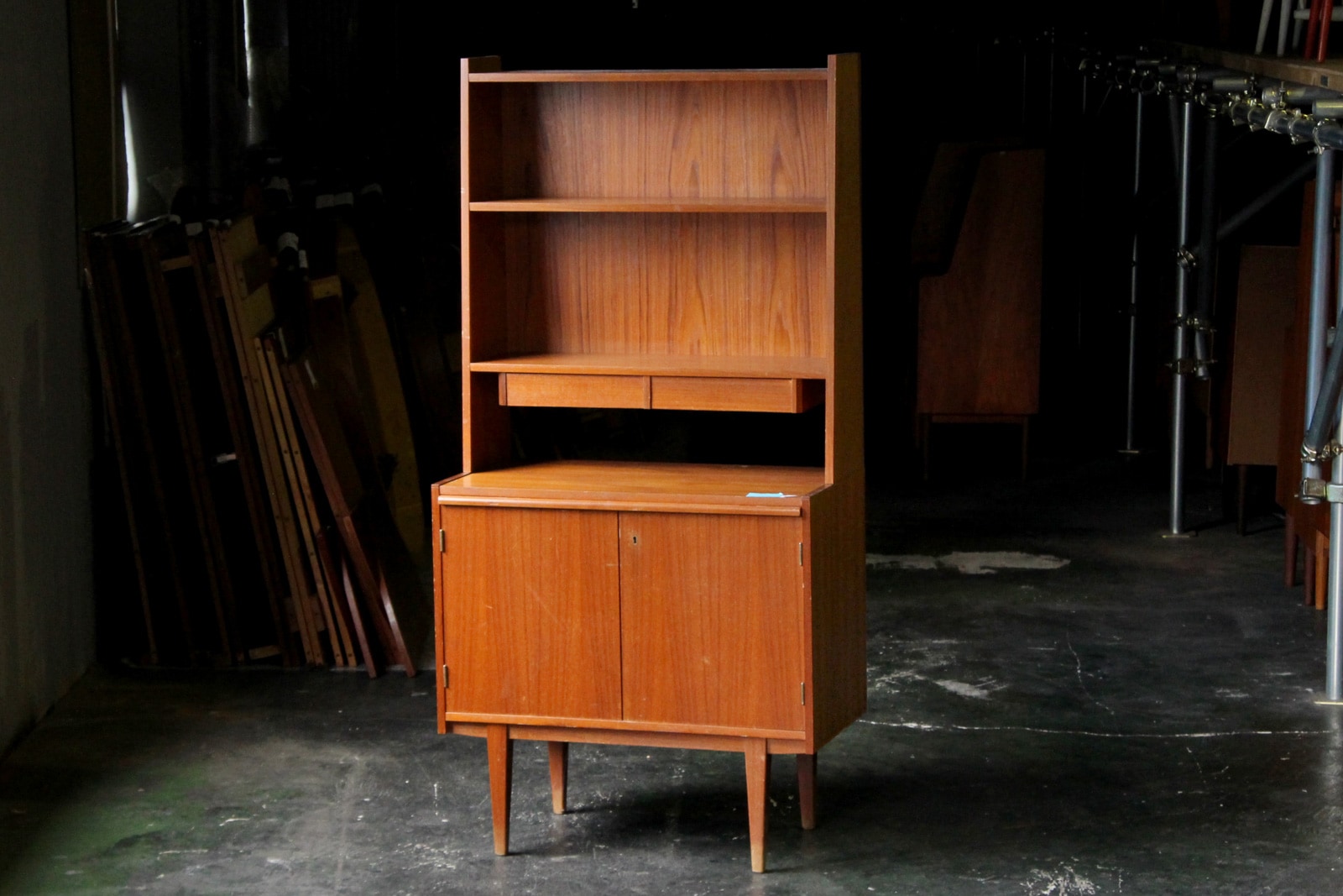 DK19-129 北欧 ミッドセンチュリー家具 本棚 シェルフ スウェーデン