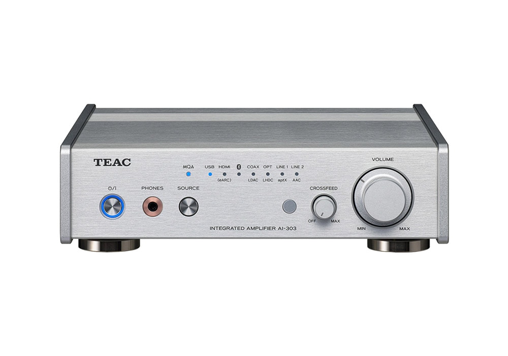 TEAC - AI-303/シルバー（HDMI・USB DAC・Bluetooth搭載プリメイン