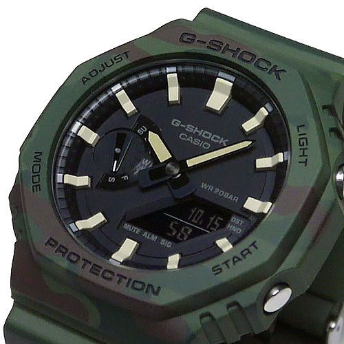 カシオGショック GAE-2100WE-3AJR メンズ 替えバンド・ベゼル付き