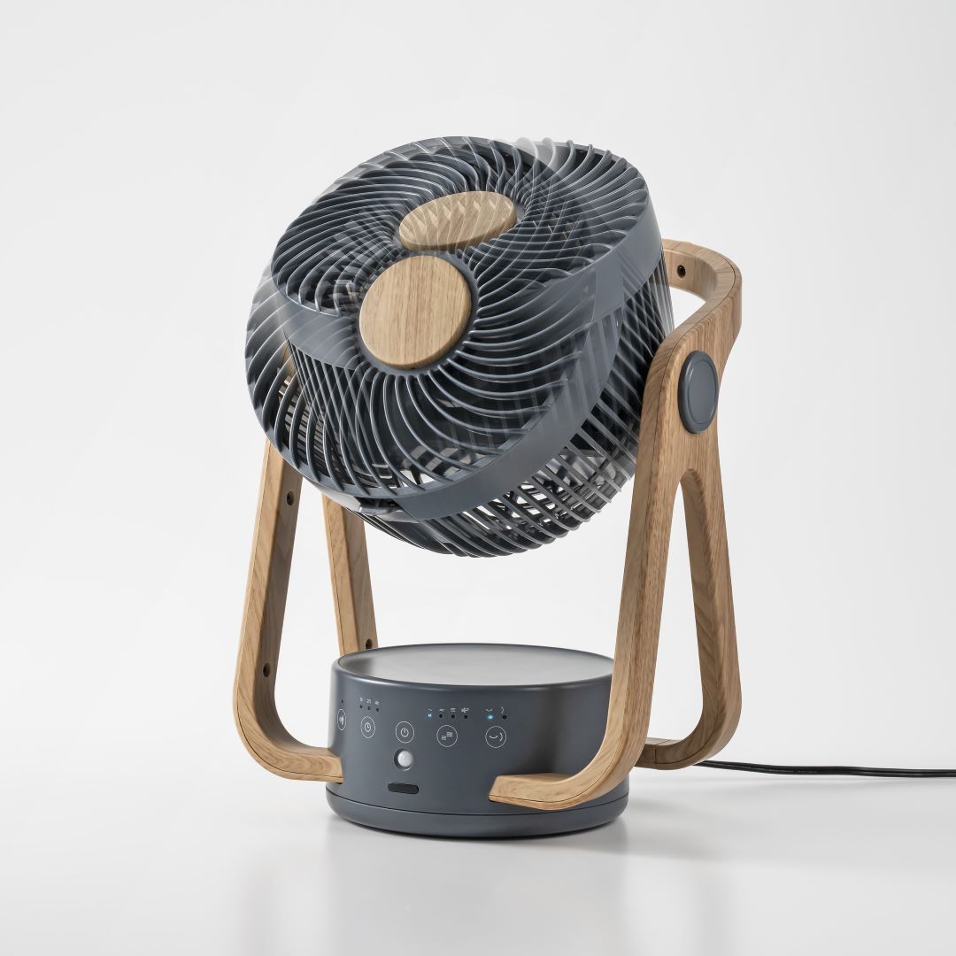 THREEUP】WOODSTYLE 節電センサー付 DCサーキュレーター｜リビング用品