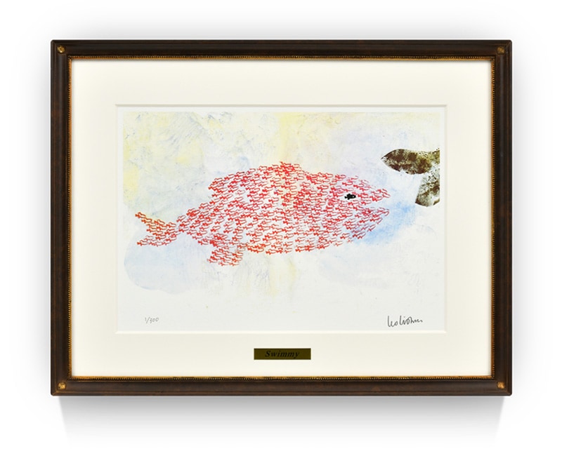 レオ・レオニ 版画「スイミー3」【限定300枚】｜求龍堂