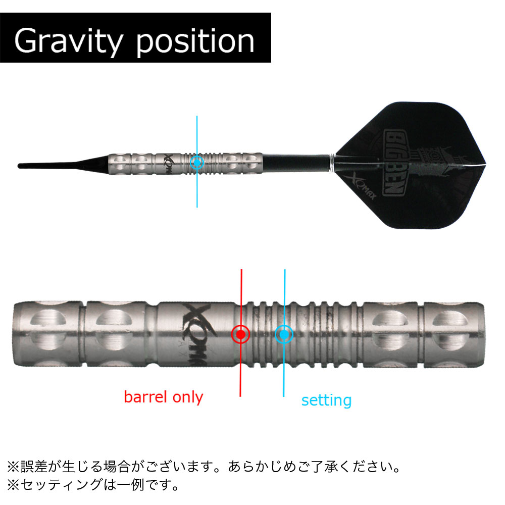 XQ DARTS MAX】Benito van de Pas original 18g ベニート・ヴァン・デ