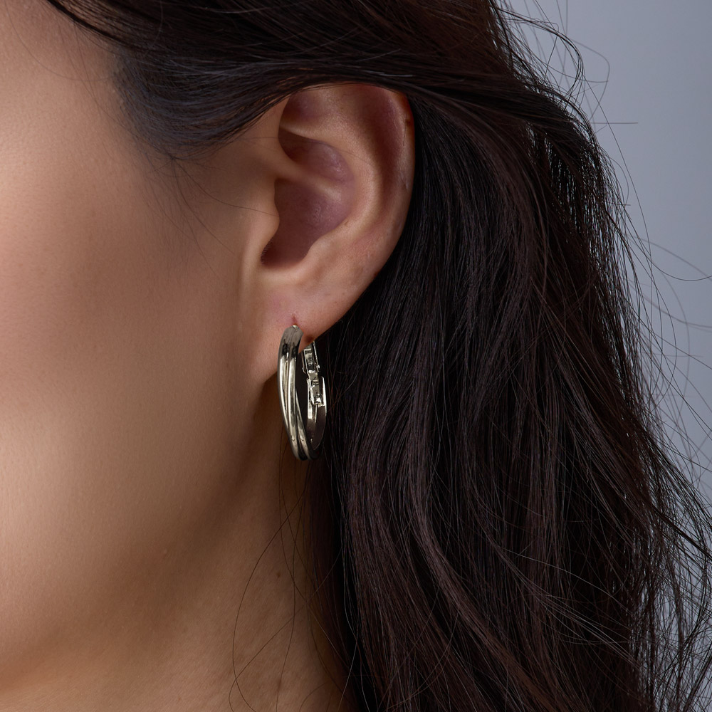 トリニティフープピアス 日本製 | ピアス | 日本製MelodyAccessory