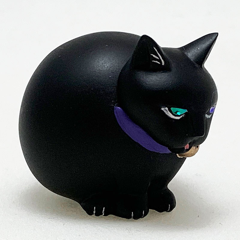 黒ねこ フィギュア ［レジンフィギュア］□Kahoru.s
