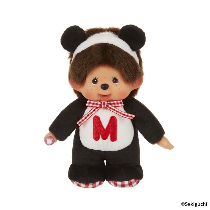 レトロチックモンチッチ S パンダ|【ぬいぐるみのセキグチ】メーカー