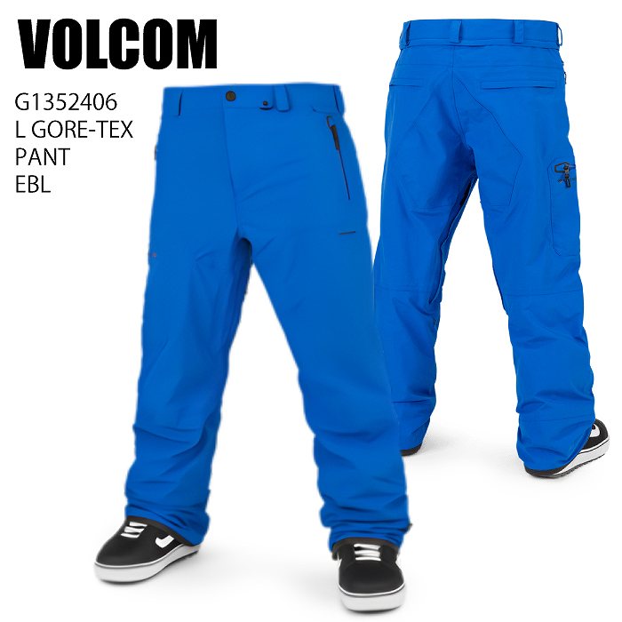 VOLCOM ボルコム G1352406 L GORE-TEX PANT EBL 23-24 ボードウェア
